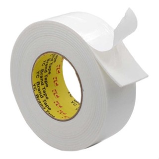 Fita Dupla Face Espumada 2.4 metros x 1.7 cm Espessura 1.5mm Cola Quadro Decoração Espuma Adesiva Tape