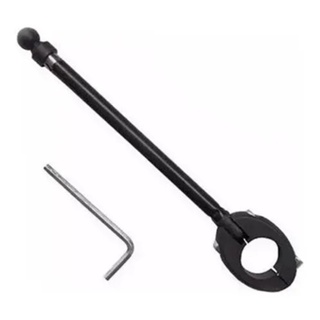 Antena Corta Pipa Moto Retrátil Anti Cerol Aço Inox Guidão Zapstore em Oferta na Shopee