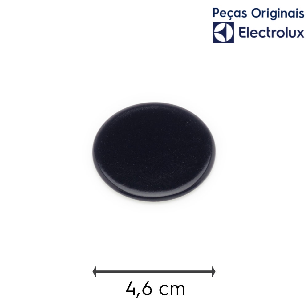 Capa Esmaltada Central do Queimador Tripla Chama para Fogão Electrolux - 4,6cm