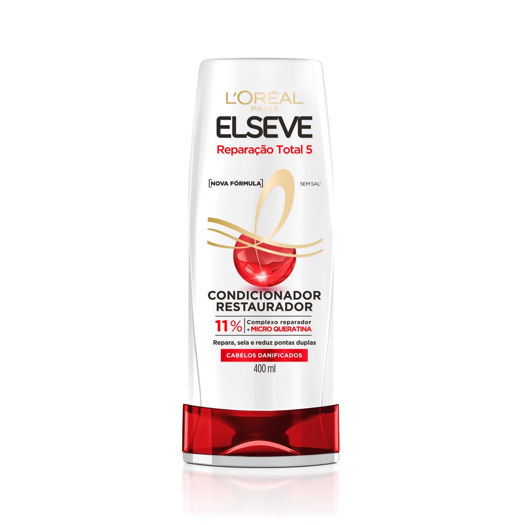 Condicionador LOréal Paris Elseve Reparação Total 5+  400ml