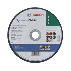 Disco de Corte Standard for Metal 7'' (180x1,6mm) Reto - Bosch