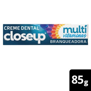 Creme Dental Closeup Multivitaminas +12 Benefícios Branqueador 85g