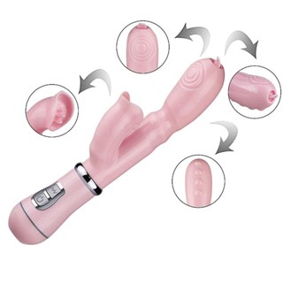 Vibrador Estimulador de Clitoris Lingua Ponto G Oral Vagina Vibro Tesao Masturbador Mulher Feminino Penetracao