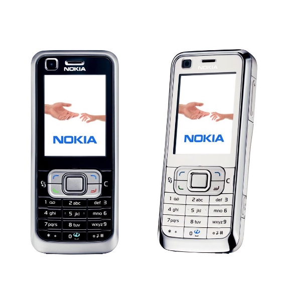 Nokia 6120 Dupla Câmera Clássico Telefone Móvel Conjunto Completo Original