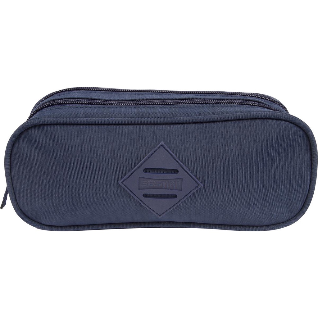 Estojo/Necessaire 2 Compartimentos CRINKLE Azul em Oferta na Shopee