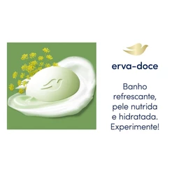 Sabonete em Barra Dove Erva-doce 90g