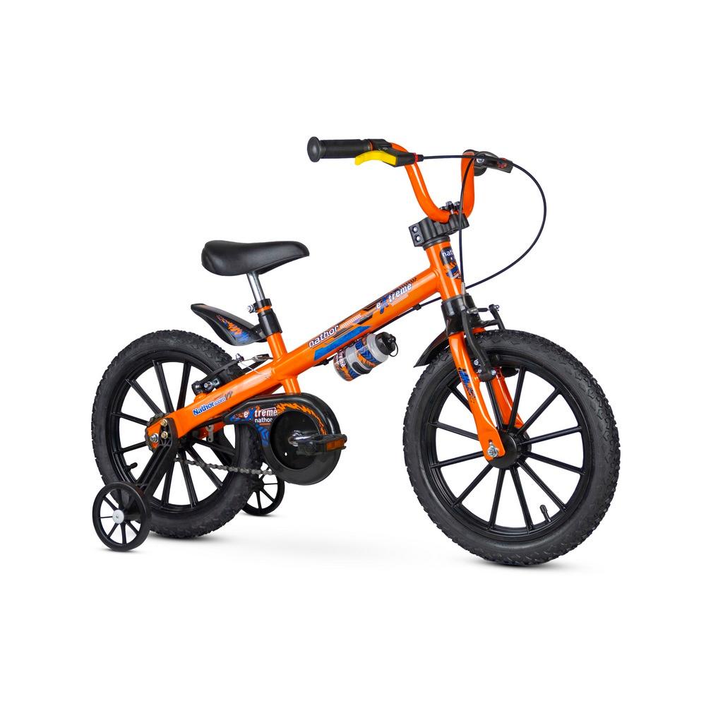 Bicicleta Infantil Aro 16 com Rodinhas Extreme Nathor