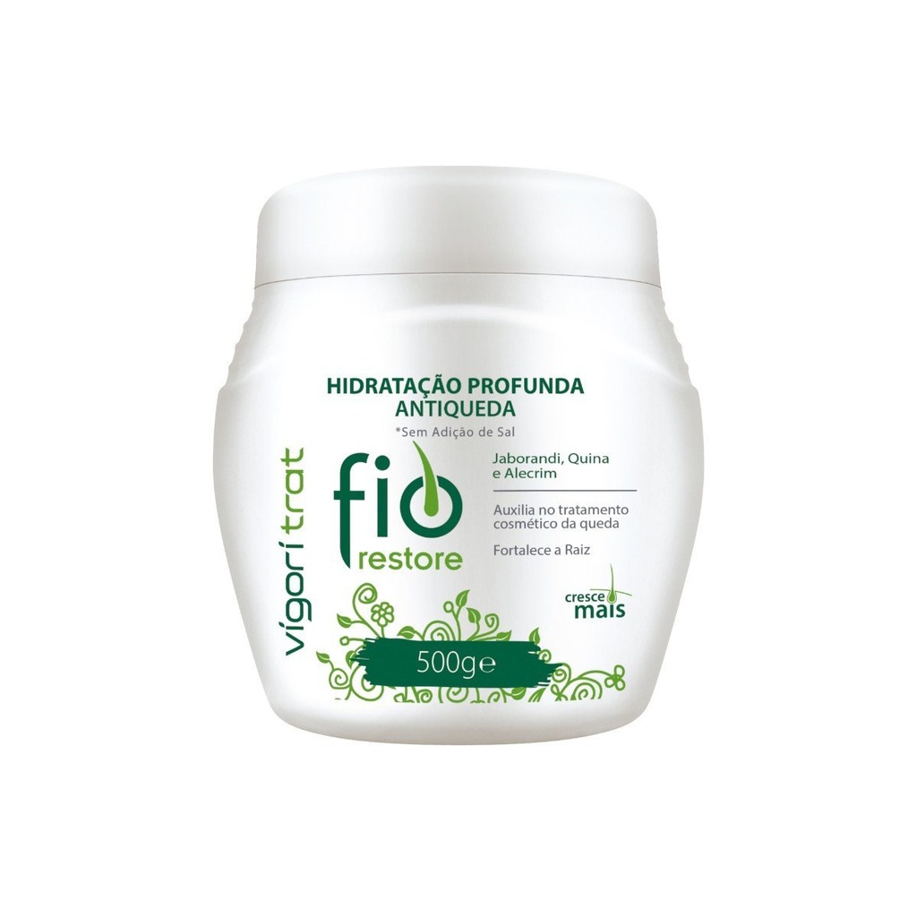 Fio Restore Vigori Trat - Máscara de Hidratação Antiqueda 500g