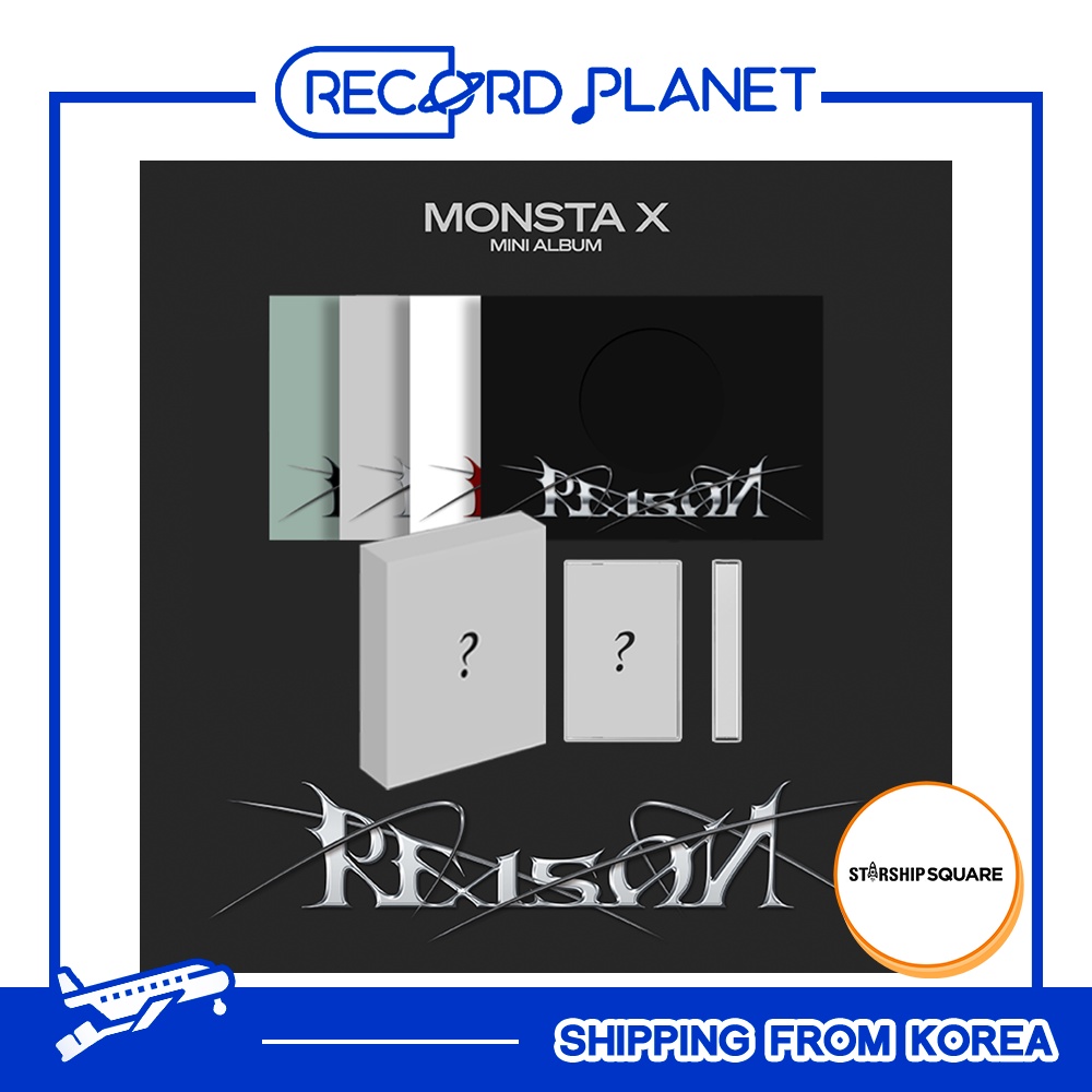 [POB] MONSTA X - REASON The 12th Mini Album (Photobook Ver ...