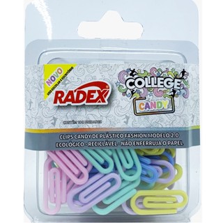 Clips Colorido Candy Tons Pasteis De Plástico - Radex