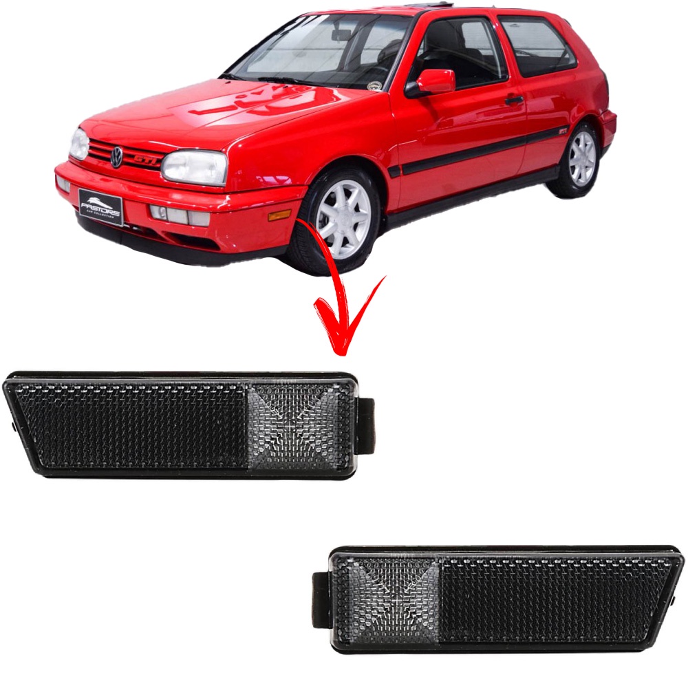 PAR Lanterna Lateral Golf 1993 94 95 96 97 98 FUMÊ