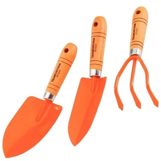 Conjunto para Jardinagem com Pazinhas e Ancinho 78102/801 TRAMONTINA em Oferta na Shopee