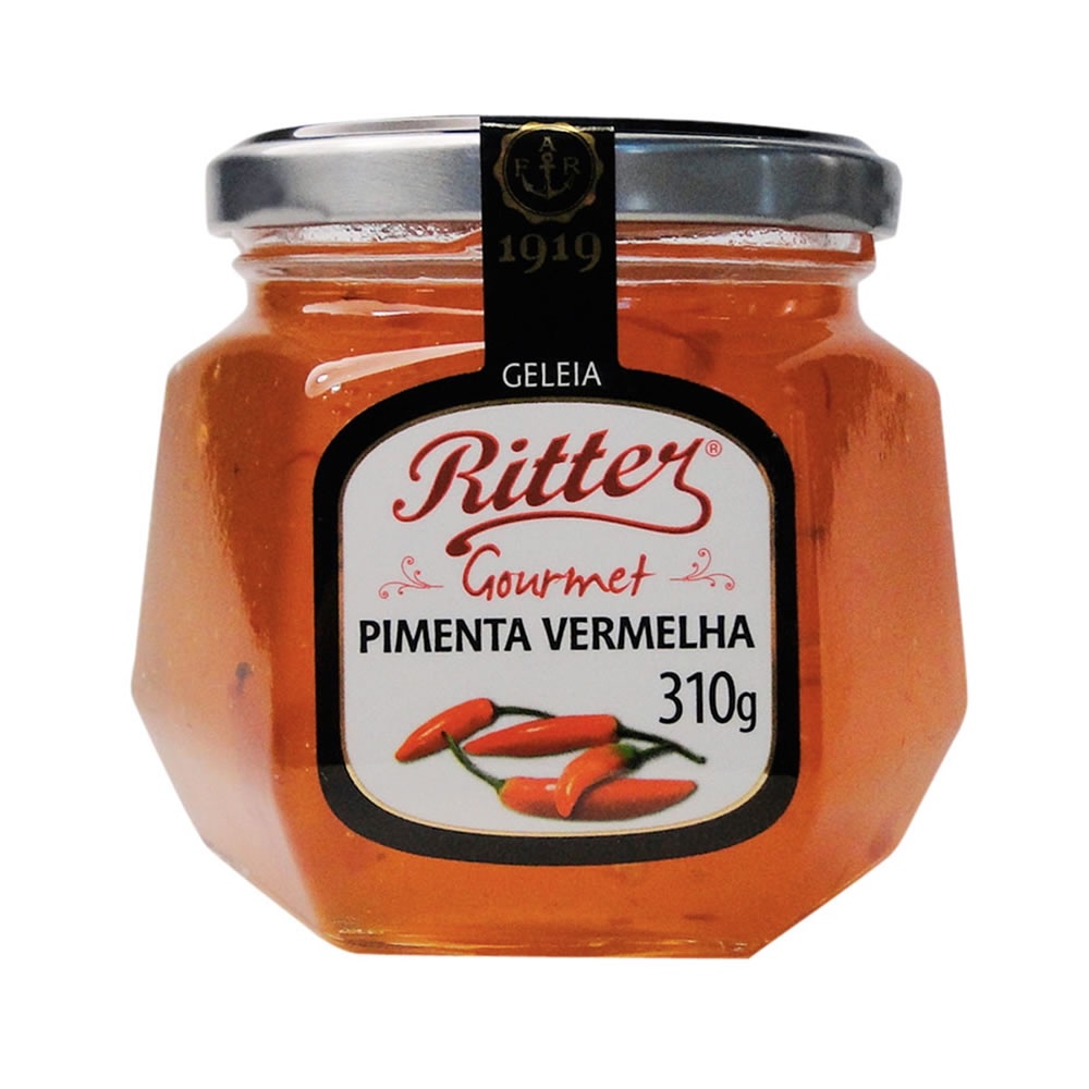 Geleia Gourmet de Pimenta Vermelha 310g - Ritter em Oferta na Shopee