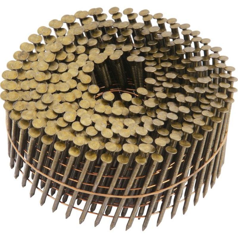 Prego Anelado 45 x 2,1 MM para Pregador Pneumático PP 550 Carretel com 300 Unidades VONDER - Home & Living