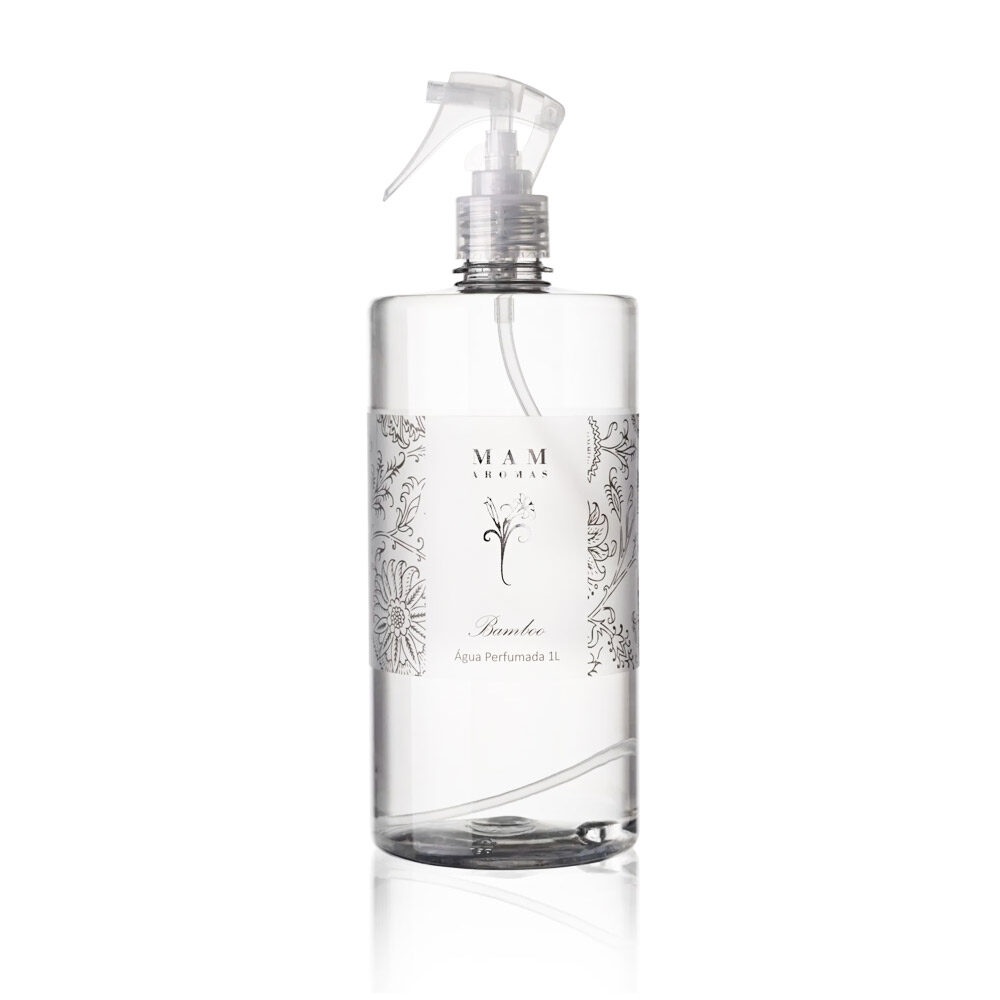 Água Perfumada Bamboo Tecidos Roupas Casa MAM Aromas 1L