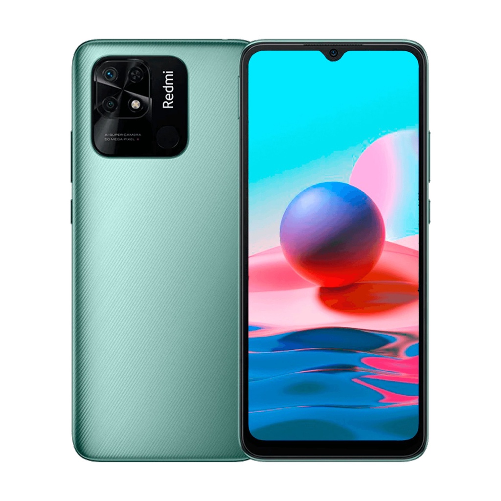 Smartphone Xiaomi Redmi 10C 128GB 4GB Verde | Shopee Brasil