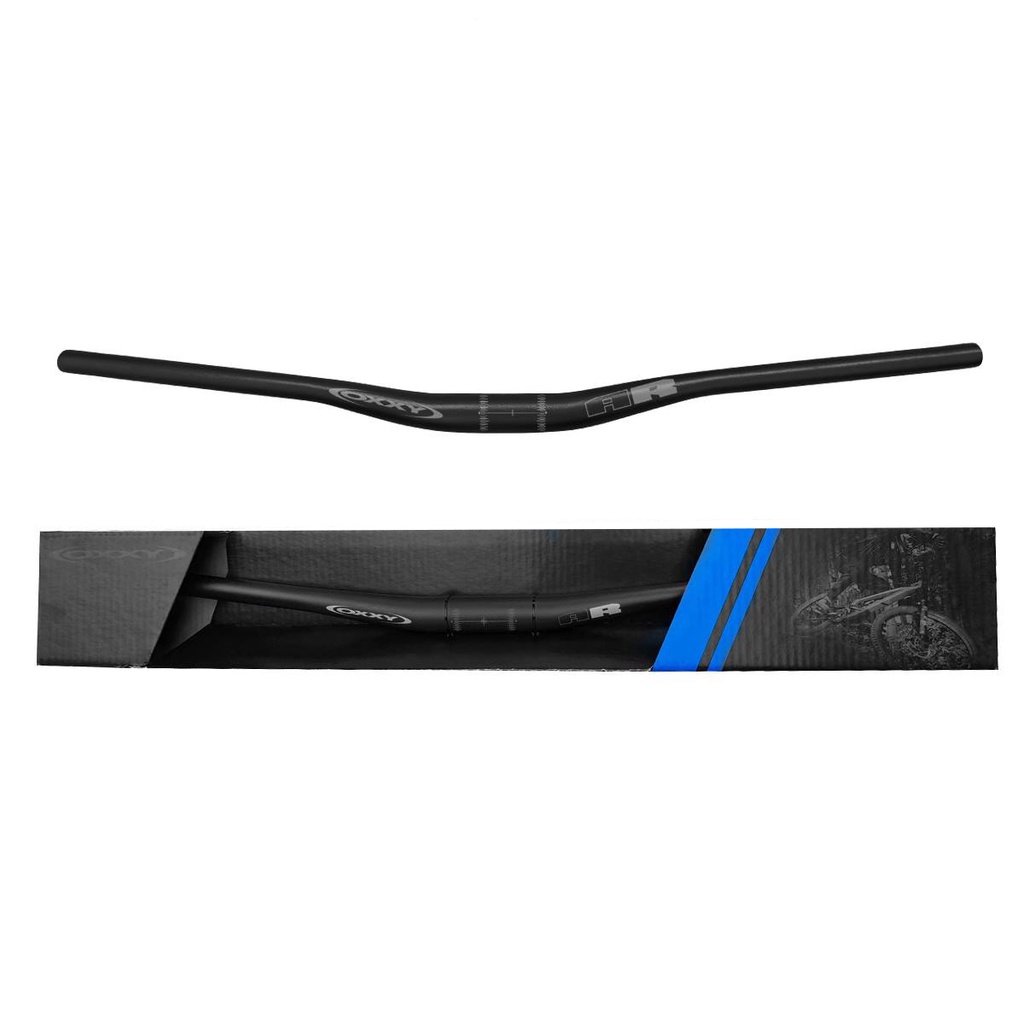 Guidão Oxxy All Ride Bike 31,8mm X 800mm Rise 20 Up 5 Back 7