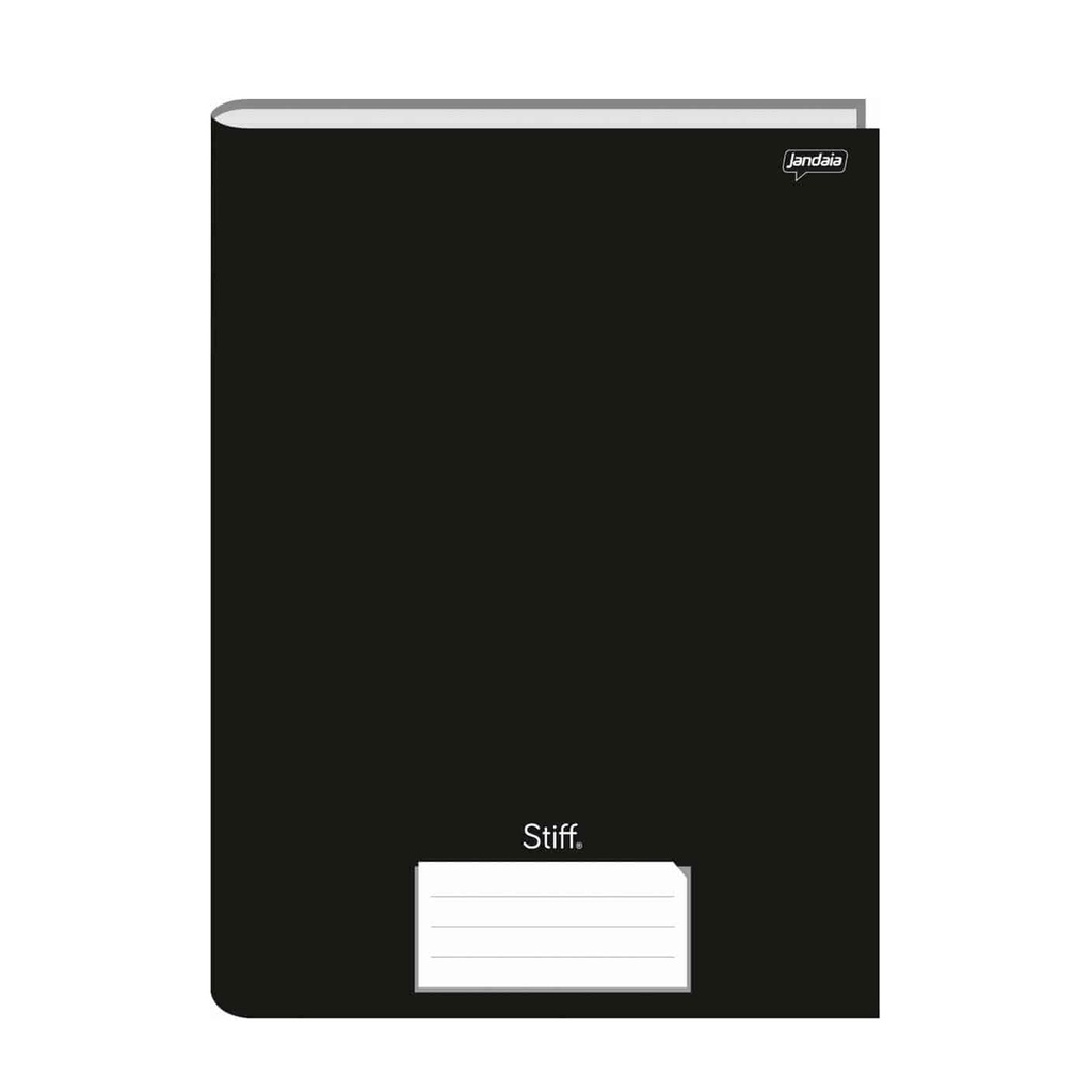 Caderno Brochura Stiff Pequeno Capa Dura 96 Folhas 1und Preto Shopee Brasil 3062