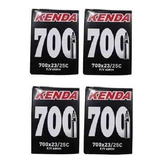Camara De Ar Speed Kenda 700x23/25 Bico Longo 60mm 4 Unidade