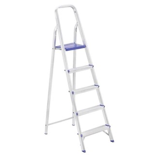 Escada de Alumínio Doméstica 5 Degraus Prima E1205 ALUSTEP