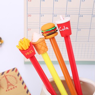 Caneta De Sorvete De Hamburgo [Oferta Por Tempo Limitado] Papelaria Fofa Estudante Desenho Animado