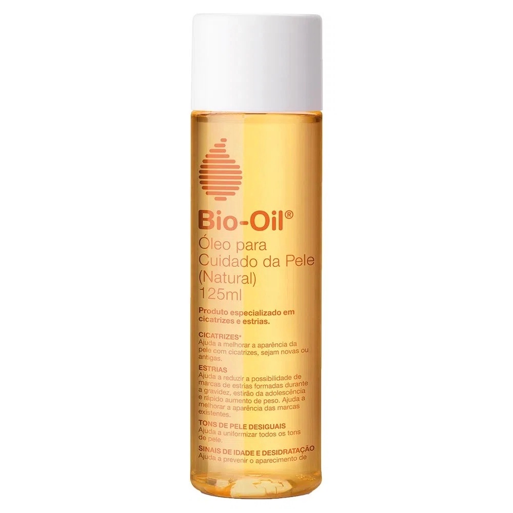 Oléo Corporal Bio Oil 100% NATURAL 125ml Cuidados com a Pele Cicatrizes Estrias