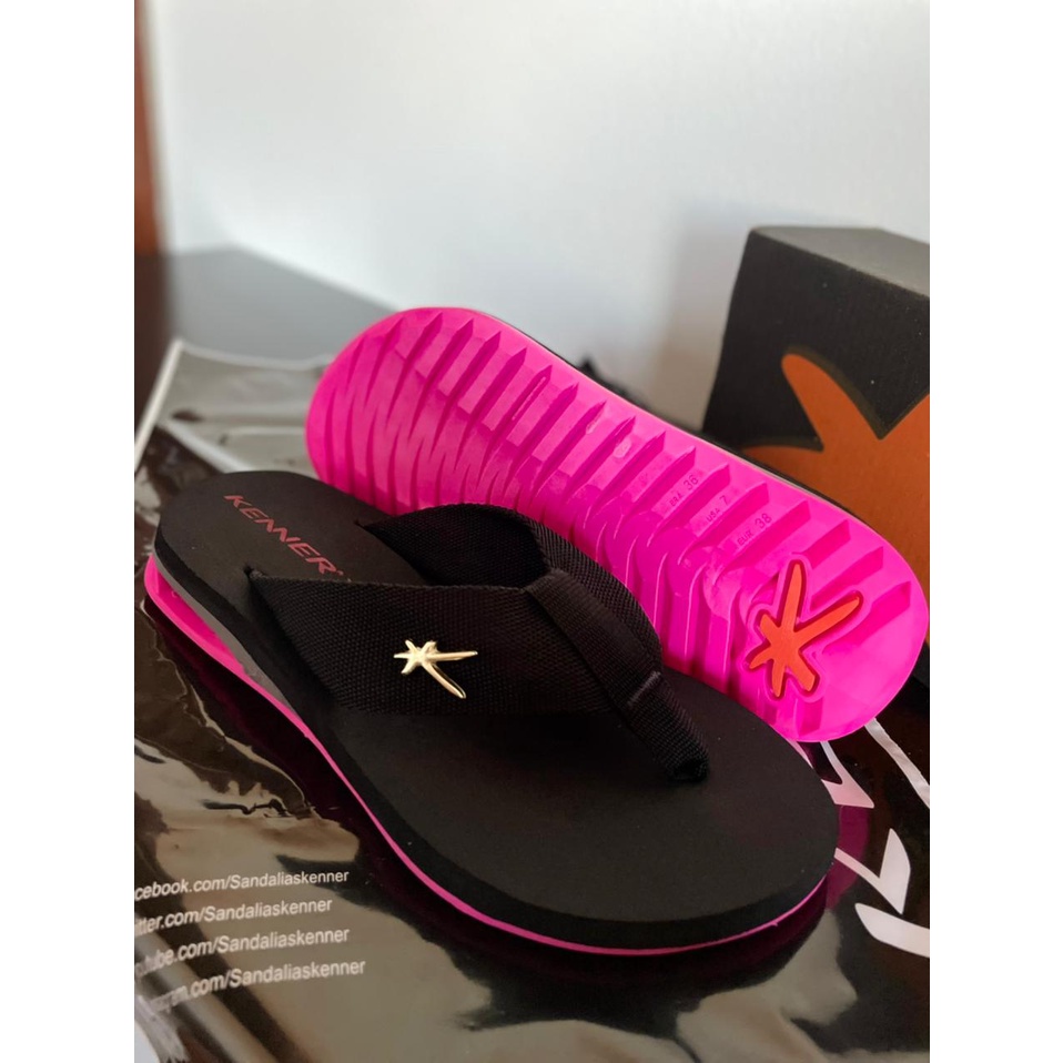 Kenner feminino rosa e hot sale preto