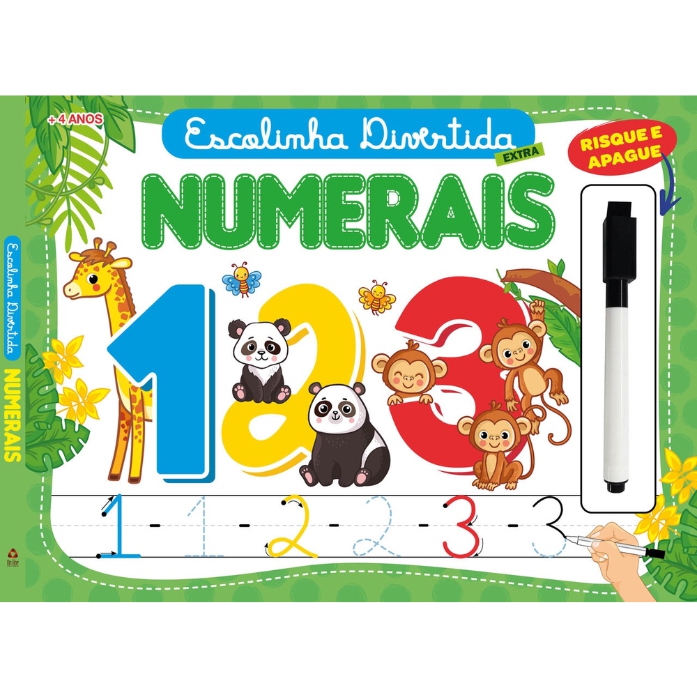 Escolinha Divertida Extra - Numerais em Oferta na Shopee