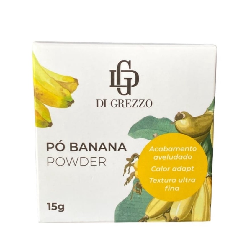 Pó Facial Translucido Banana em Oferta na Shopee