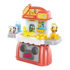 Brinquedo Infantil +3 Anos Maleta 3 Em 1 Pet Shop Do Mickey Com Acessórios E Alça Faz De Conta Multikids - BR1571