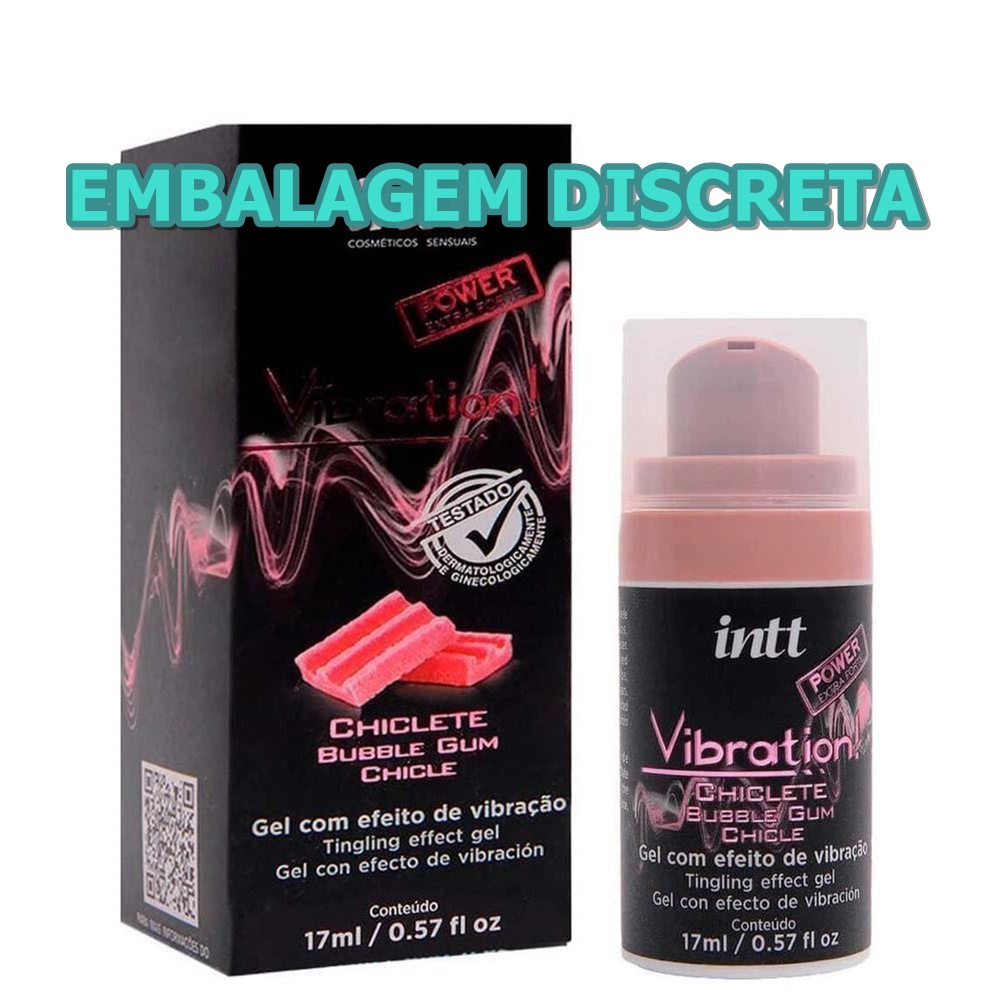 Vibration Gel Excitante Beijável Power Extra Forte 17G Intt