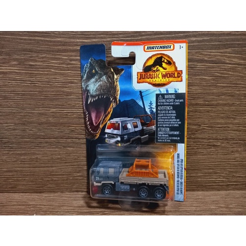 Matchbox Off Road Rescue Rig Jurassic World Mattel Shopee Brasil