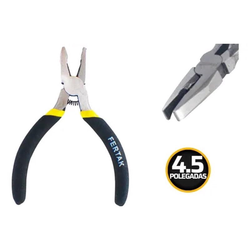 Mini Alicate Universal 4,5 Pol Com Mola - Home & Living