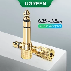 Adaptador De Áudio Estéreo Ugreen Jack Para Fone De Ouvido (6.5Mm / 6.35mm / 3.5mm)