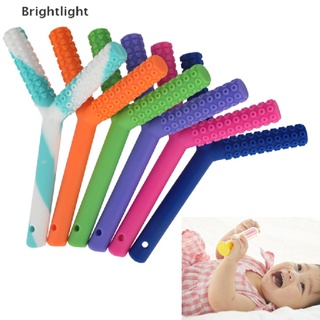 [Kids Mastigadores Tubo De Mastigar Em Y Teether Mastigáveis Para Bebês Ferramentas Motor Oral Tuxtured Auti [BR] em Oferta na Shopee