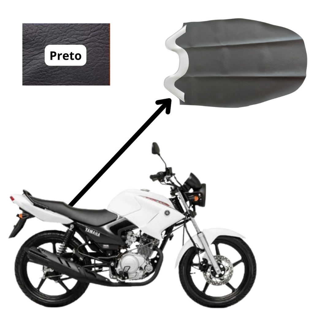 capa-banco-yamaha-ybr-factor-125-modelo-original-2008-2009-2010-2011