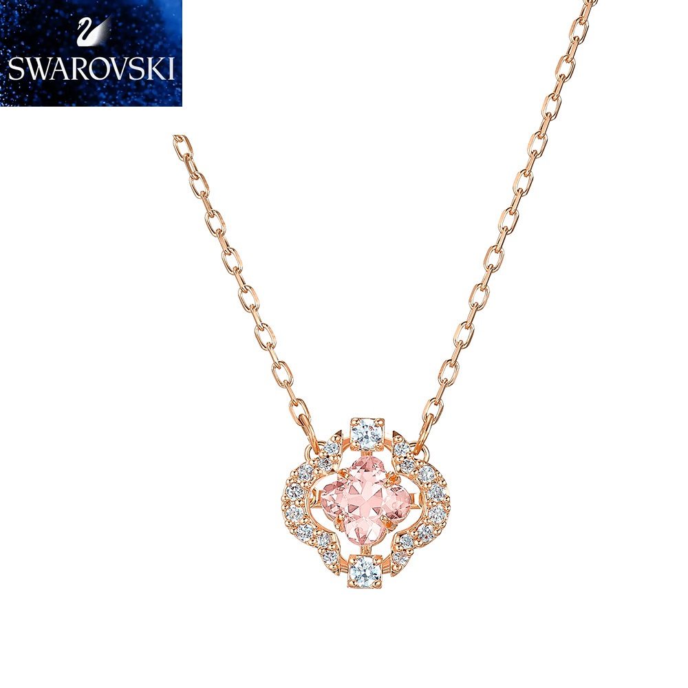 Colar De Cristal Swarovskli Heart Sparkling DC Smart Elegant Gift Namorada K795