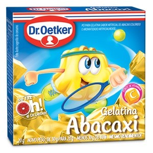Gelatina Abacaxi Dr Oetker 20 G
