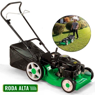 Cortador de Grama à Gasolina 6,5HP 4 Tempos com Recolhedor e Roda Alta LF650RM TRAPP em Oferta na Shopee