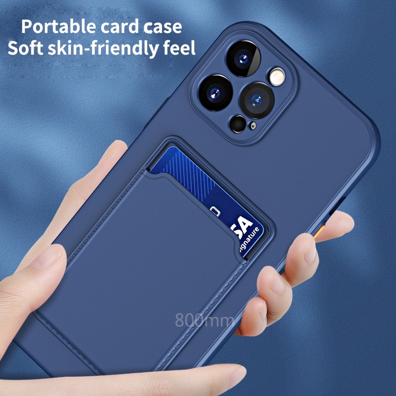 Capa De Celular Silicone Líquido Para Xiaomi POCO M5 4G M4 M3 Pro 5G 4G X4 X3 Pro NFC F4 F3 GT Telefone Com Design De Slot De Cartão e Proteção De Câmera