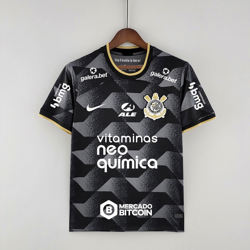 2/23 Camisa Coríntica Fora De ii De Futebol Tailandês 1 : 1 - Desconto no  Preço