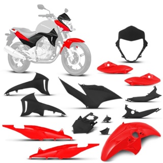Kit Carenagem Moto Pro Tork Modelo Original CB 300R 2010 a 2012 em Oferta na Shopee