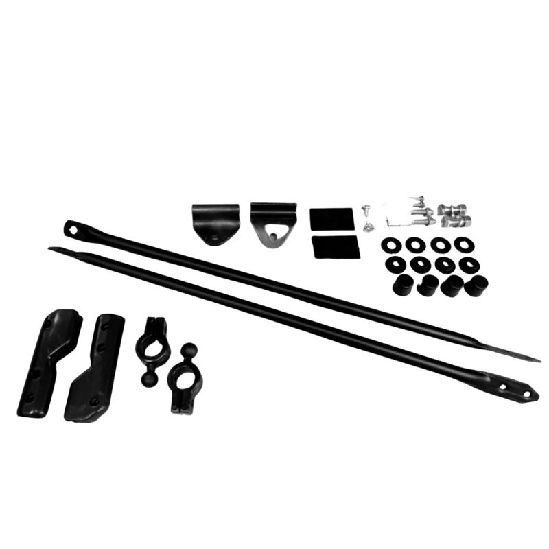 Kit Tirante Retrovisor Caminhão Mercedes 1620 2428 Após 2000 — imagem 2 de 2