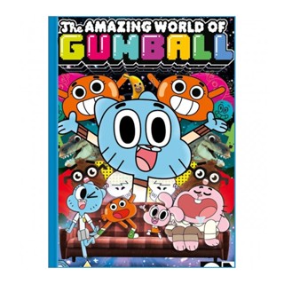 Kit 2 Caderno Mundo de Gumbal Brochura Grande 96 Folhas