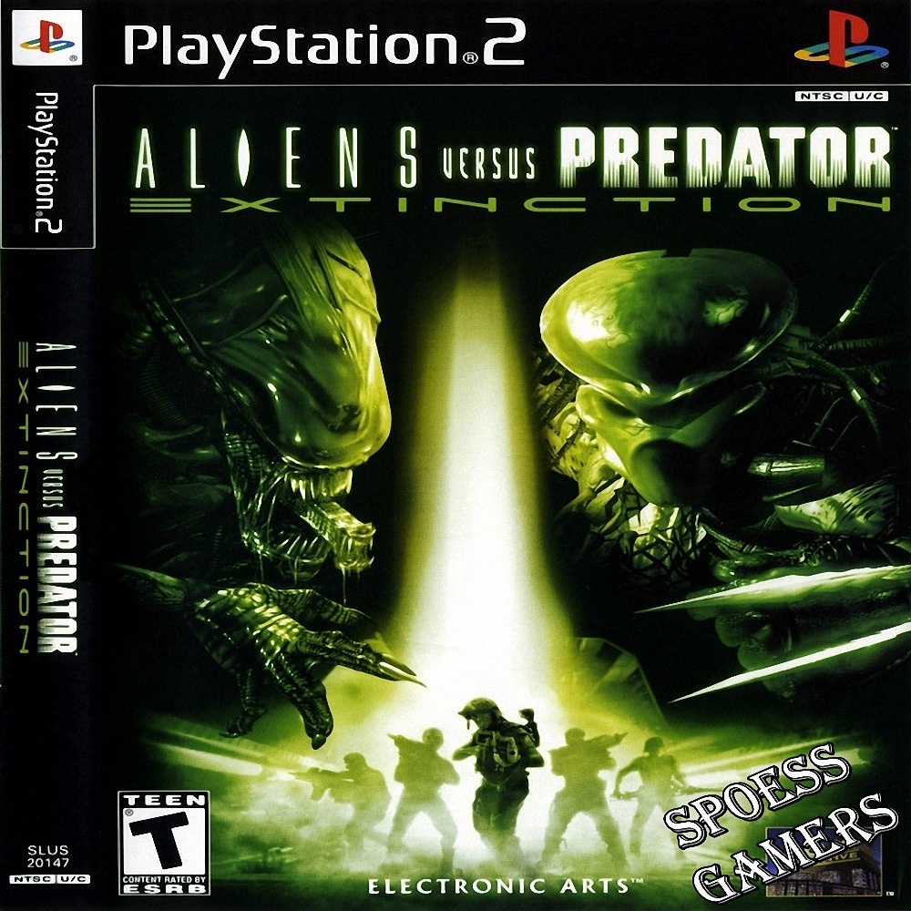 Jogo Aliens Versus Predator: Extinction ps2