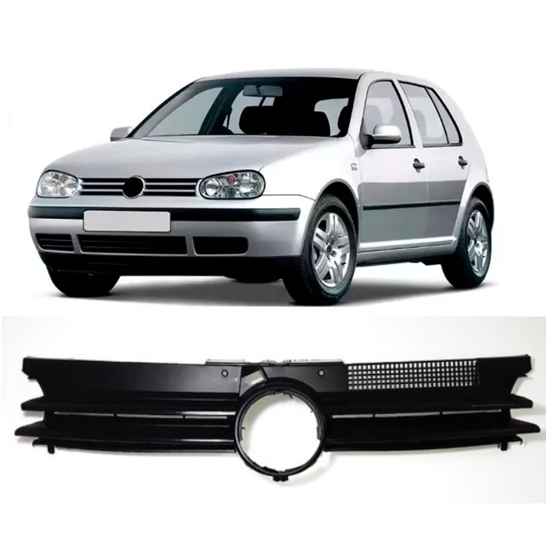 Grade Dianteira Golf 99 01 02 03 04 05 06 07 Completa Preta
