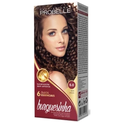 Tonalizante sem Amônia Burguesinha Probelle 6.0 Louro Escuro 50g probelle