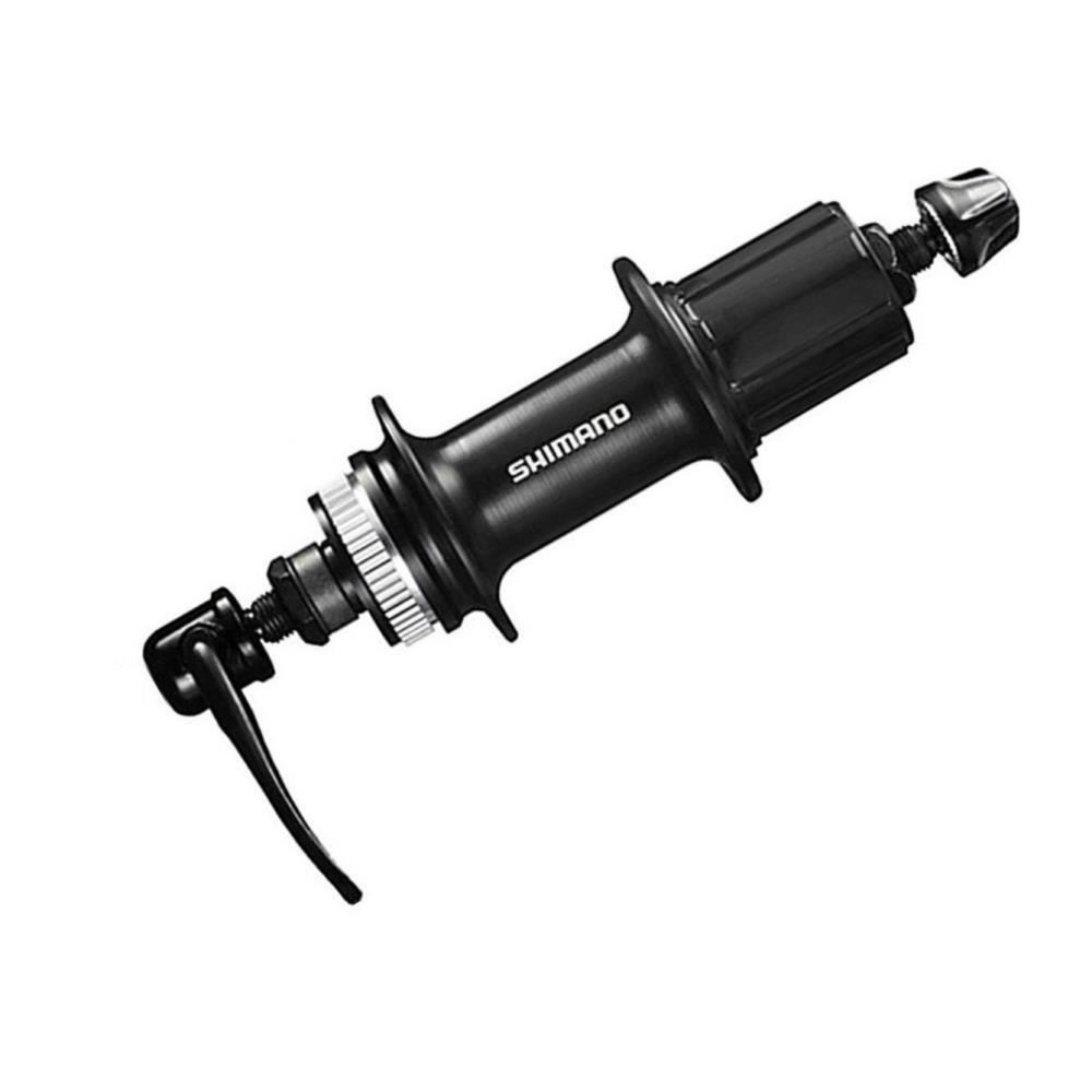 Cubo Traseiro FH-TX505 Tourney 32 Furos Center Lock 8/9/10 Velocidades Preto