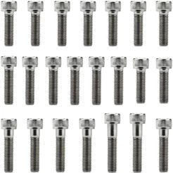 Kit parafusos inox tampa motor lateral esquerda+direita XT225 1996 a 2006 TDM225 1997 a 2005