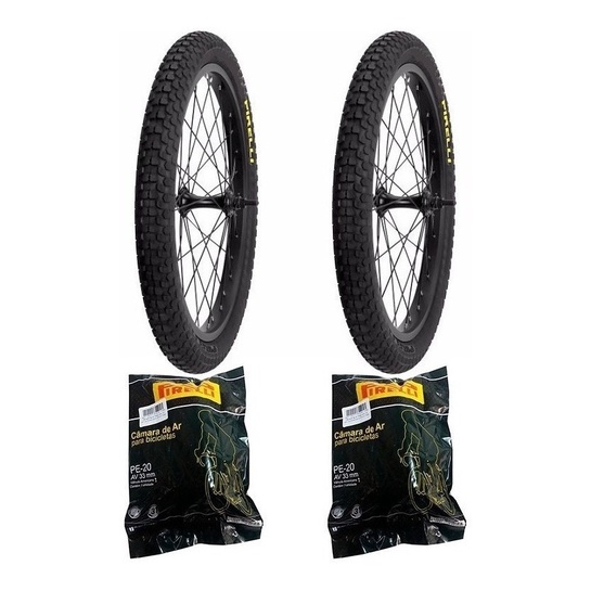 Par De Pneu Pirelli Scorpion Bmx Aro 20 X 2.125 + Par Câmara em Oferta na Shopee